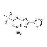 5-(Methylsulfonyl)-2-(oxazol-4-yl)-[1,2,4]triazolo[1,5-a][1,3,5]triazin-7-amine