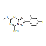 2-(4-Iodo-2-methylphenyl)-5-(methylthio)-[1,2,4]triazolo[1,5-a][1,3,5]triazin-7-amine