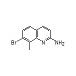 7-Bromo-8-methylquinolin-2-amine