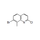 7-Bromo-2-chloro-8-methylquinoline