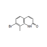 7-Bromo-8-methylquinolin-2(1H)-one