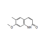 7-Methoxy-6-methylquinolin-2(1H)-one