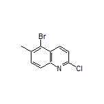 5-Bromo-2-chloro-6-methylquinoline