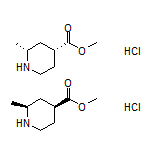Methyl cis-2-Methylpiperidine-4-carboxylate Hydrochloride