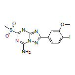 2-(4-Iodo-3-methoxyphenyl)-5-(methylsulfonyl)-[1,2,4]triazolo[1,5-a][1,3,5]triazin-7-amine