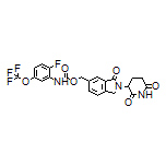 [2-(2,6-Dioxo-3-piperidyl)-3-oxo-5-isoindolinyl]methyl [2-Fluoro-5-(trifluoromethoxy)phenyl]carbamate