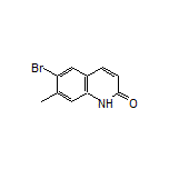 6-Bromo-7-methylquinolin-2(1H)-one