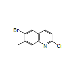 6-Bromo-2-chloro-7-methylquinoline