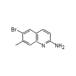 6-Bromo-7-methylquinolin-2-amine