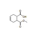 6-(Methoxycarbonyl)-3-cyclohexenecarboxylic Acid