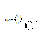 5-Amino-3-(3-fluorophenyl)-1H-1,2,4-triazole