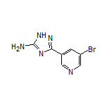 5-Amino-3-(5-bromo-3-pyridyl)-1H-1,2,4-triazole