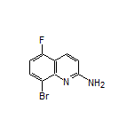 8-Bromo-5-fluoroquinolin-2-amine