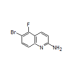 6-Bromo-5-fluoroquinolin-2-amine