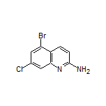 5-Bromo-7-chloroquinolin-2-amine