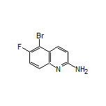 5-Bromo-6-fluoroquinolin-2-amine