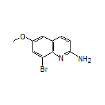 8-Bromo-6-methoxyquinolin-2-amine