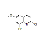 8-Bromo-2-chloro-6-methoxyquinoline