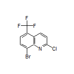 8-Bromo-2-chloro-5-(trifluoromethyl)quinoline