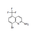 8-Bromo-5-(trifluoromethyl)quinolin-2-amine