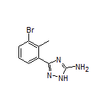 5-Amino-3-(3-bromo-2-methylphenyl)-1H-1,2,4-triazole