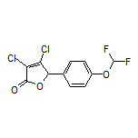 3,4-Dichloro-5-[4-(difluoromethoxy)phenyl]furan-2(5H)-one