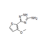 5-Amino-3-(3-methoxy-2-thienyl)-1H-1,2,4-triazole