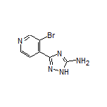 5-Amino-3-(3-bromo-4-pyridyl)-1H-1,2,4-triazole