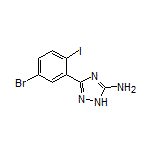 5-Amino-3-(5-bromo-2-iodophenyl)-1H-1,2,4-triazole