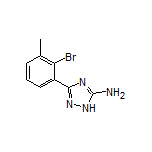 5-Amino-3-(2-bromo-3-methylphenyl)-1H-1,2,4-triazole