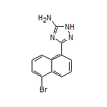 5-Amino-3-(5-bromo-1-naphthyl)-1H-1,2,4-triazole