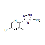 5-Amino-3-(5-bromo-3-methyl-2-pyridyl)-1H-1,2,4-triazole