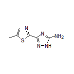 5-Amino-3-(5-methyl-2-thiazolyl)-1H-1,2,4-triazole