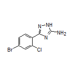 5-Amino-3-(4-bromo-2-chlorophenyl)-1H-1,2,4-triazole