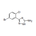 5-Amino-3-(5-bromo-2-chlorophenyl)-1H-1,2,4-triazole