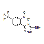 5-Amino-3-[2-nitro-4-(trifluoromethyl)phenyl]-1H-1,2,4-triazole