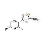 5-Amino-3-(4-fluoro-2-methylphenyl)-1H-1,2,4-triazole