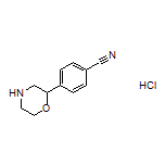 4-(Morpholin-2-yl)benzonitrile Hydrochloride