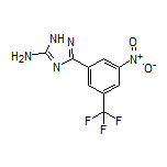 5-Amino-3-[3-nitro-5-(trifluoromethyl)phenyl]-1H-1,2,4-triazole