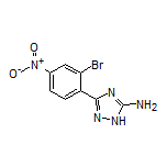 5-Amino-3-(2-bromo-4-nitrophenyl)-1H-1,2,4-triazole