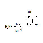 5-Amino-3-(3-bromo-5-fluoro-4-methylphenyl)-1H-1,2,4-triazole