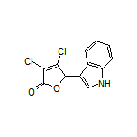 3,4-Dichloro-5-(1H-indol-3-yl)furan-2(5H)-one