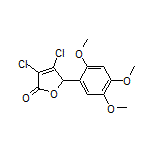 3,4-Dichloro-5-(2,4,5-trimethoxyphenyl)furan-2(5H)-one