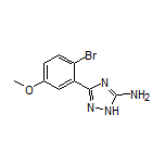 5-Amino-3-(2-bromo-5-methoxyphenyl)-1H-1,2,4-triazole