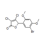 5-(5-Bromo-2,4-dimethoxyphenyl)-3,4-dichlorofuran-2(5H)-one