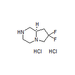 (R)-7,7-Difluorooctahydropyrrolo[1,2-a]pyrazine Dihydrochloride