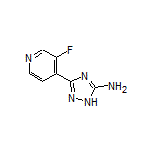 5-Amino-3-(3-fluoro-4-pyridyl)-1H-1,2,4-triazole