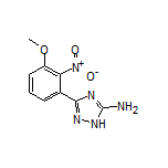 5-Amino-3-(3-methoxy-2-nitrophenyl)-1H-1,2,4-triazole