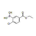 2-Chloro-5-(ethoxycarbonyl)phenylboronic Acid