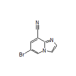 6-Bromoimidazo[1,2-a]pyridine-8-carbonitrile